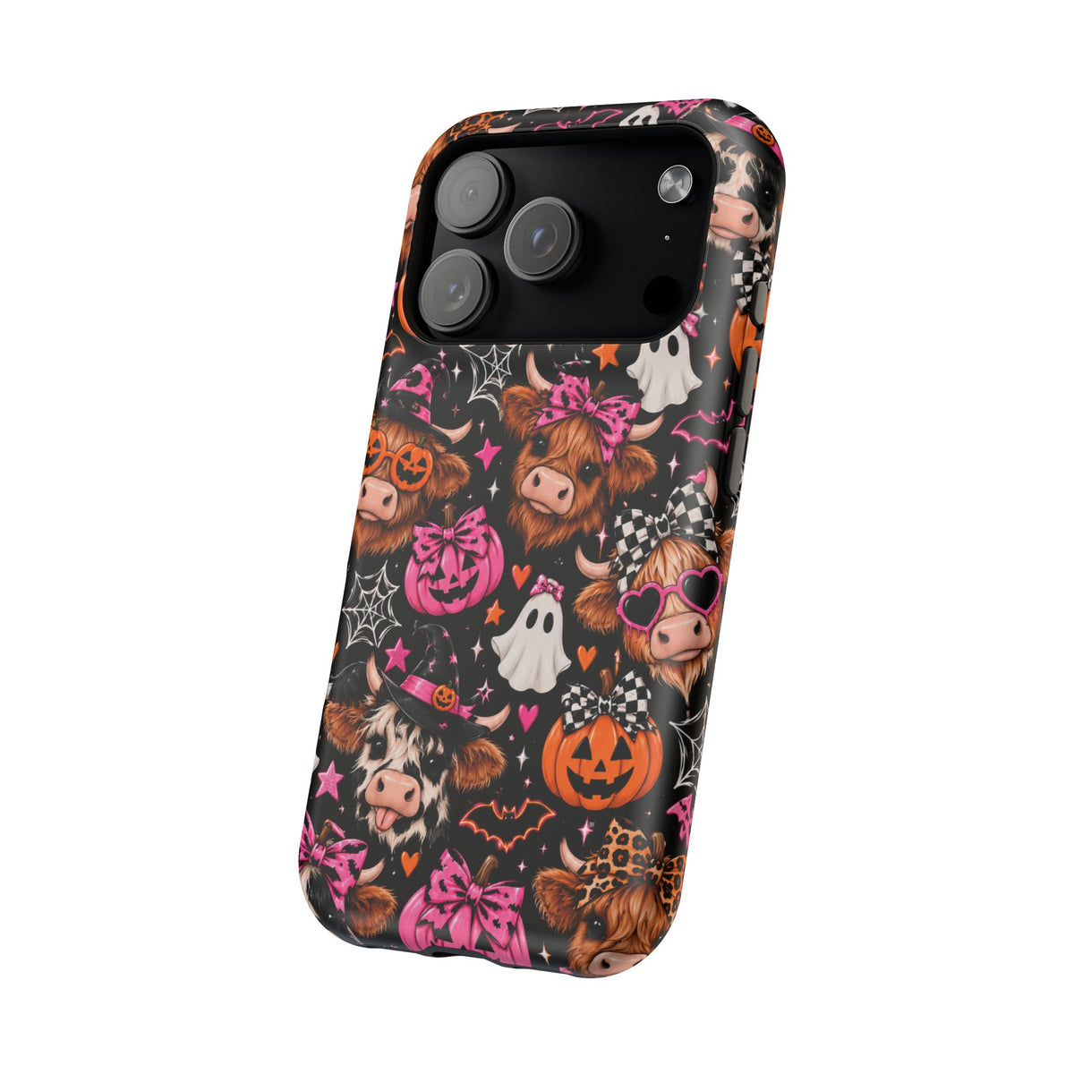 Halloween Cow Pattern Magnetic iPhone Case