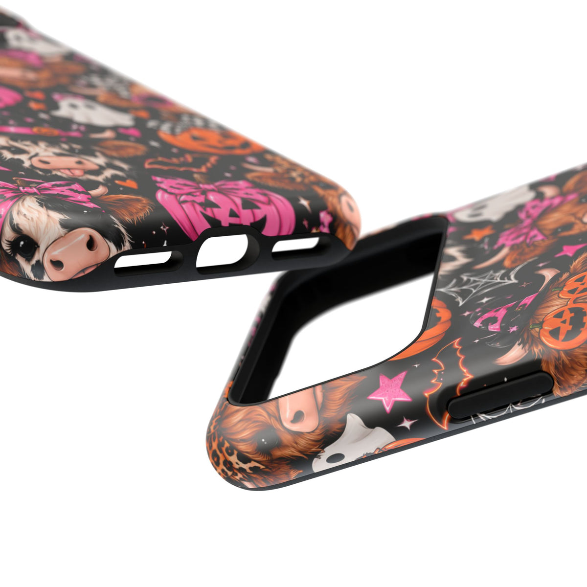 Halloween Cow Pattern Magnetic iPhone Case
