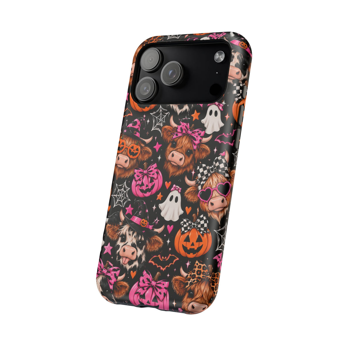 Halloween Cow Pattern Magnetic iPhone Case