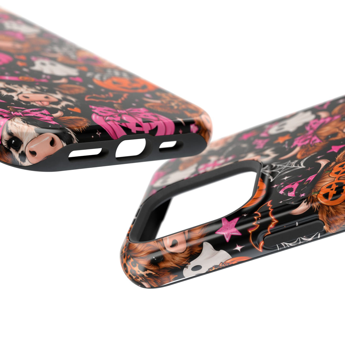 Halloween Cow Pattern Magnetic iPhone Case
