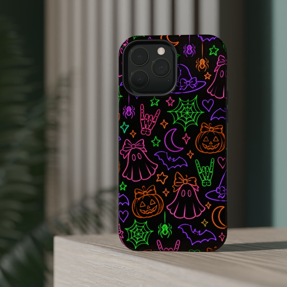 Neon Halloween Magnetic Phone Case