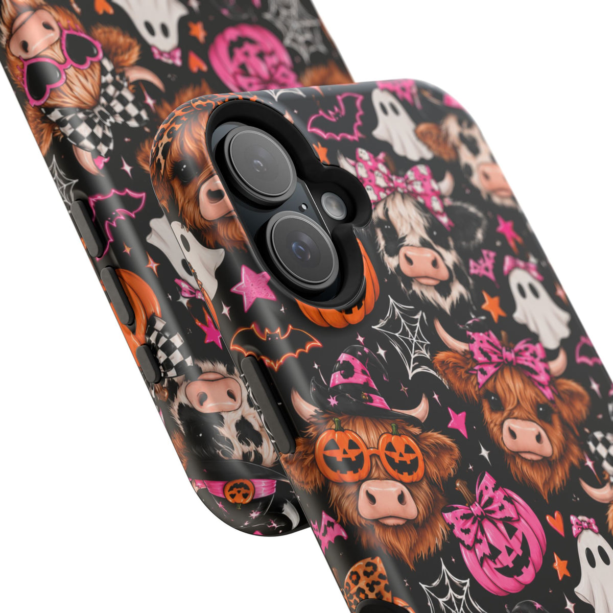 Halloween Cow Pattern Magnetic iPhone Case