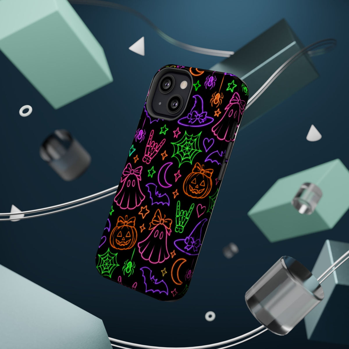 Neon Halloween Magnetic Phone Case