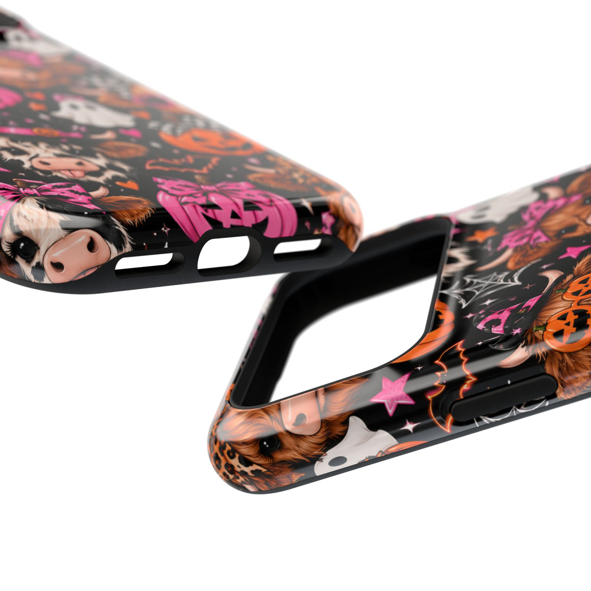 Halloween Cow Pattern Magnetic iPhone Case