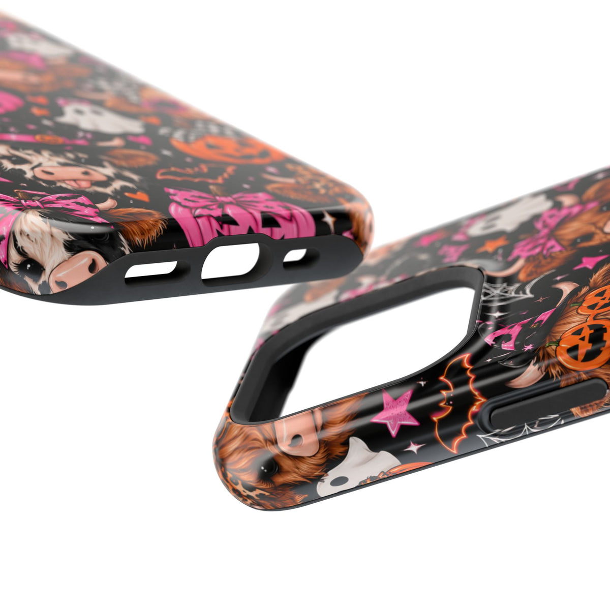Halloween Cow Pattern Magnetic iPhone Case