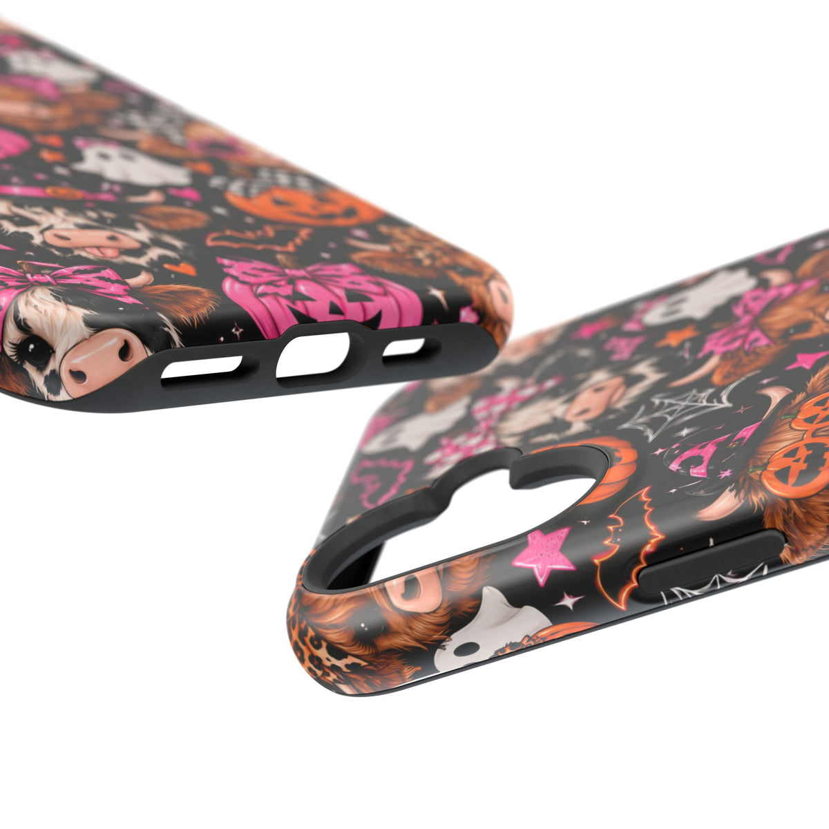 Halloween Cow Pattern Magnetic iPhone Case