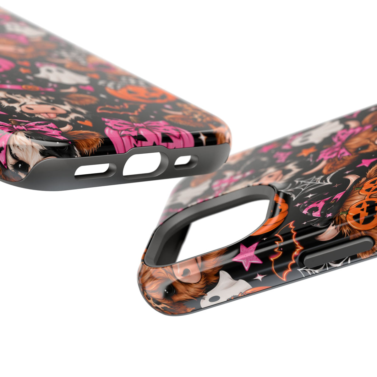 Halloween Cow Pattern Magnetic iPhone Case