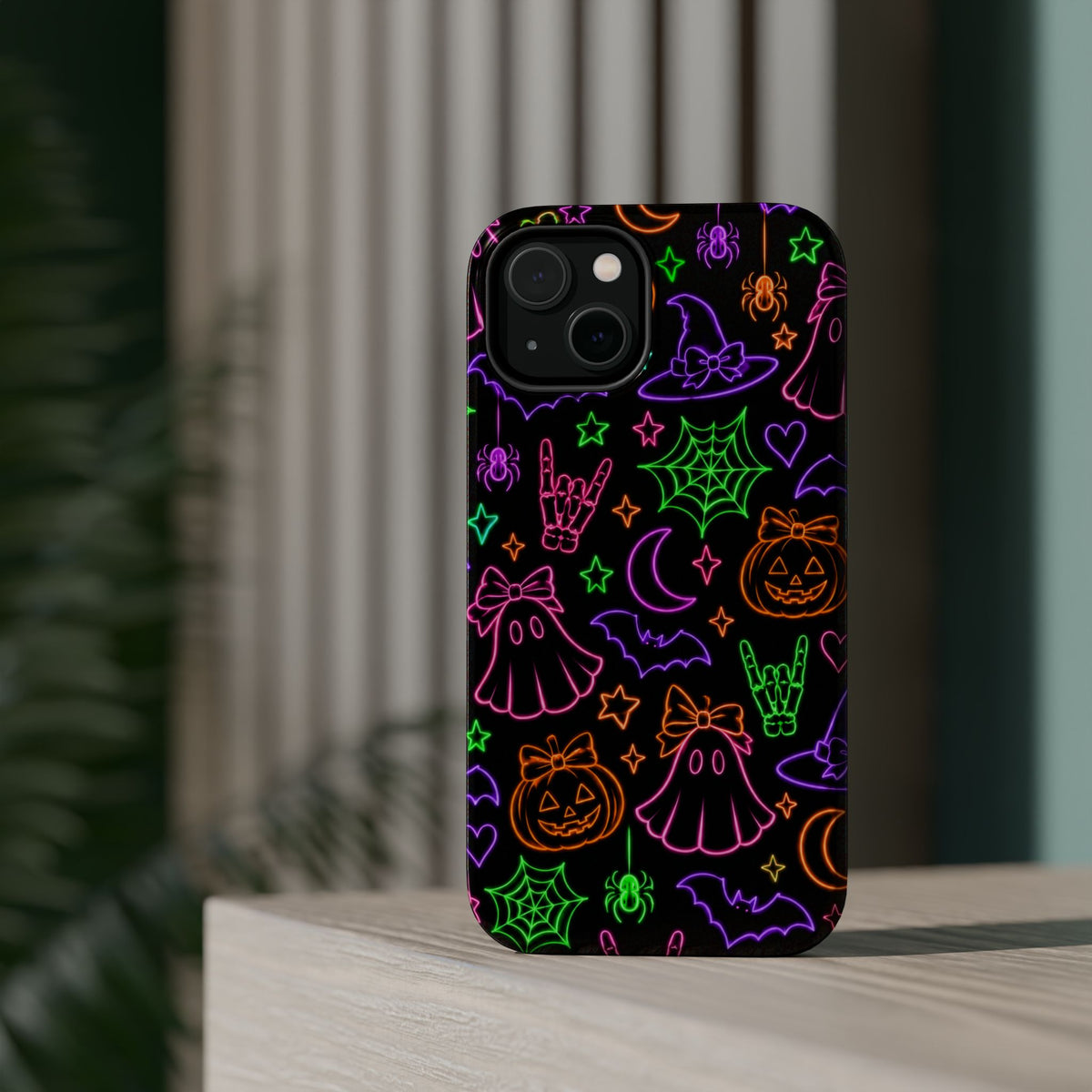 Neon Halloween Magnetic Phone Case