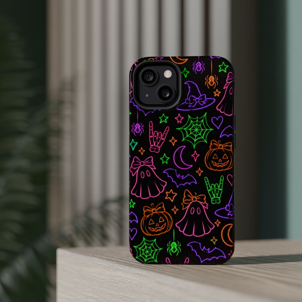 Neon Halloween Magnetic Phone Case
