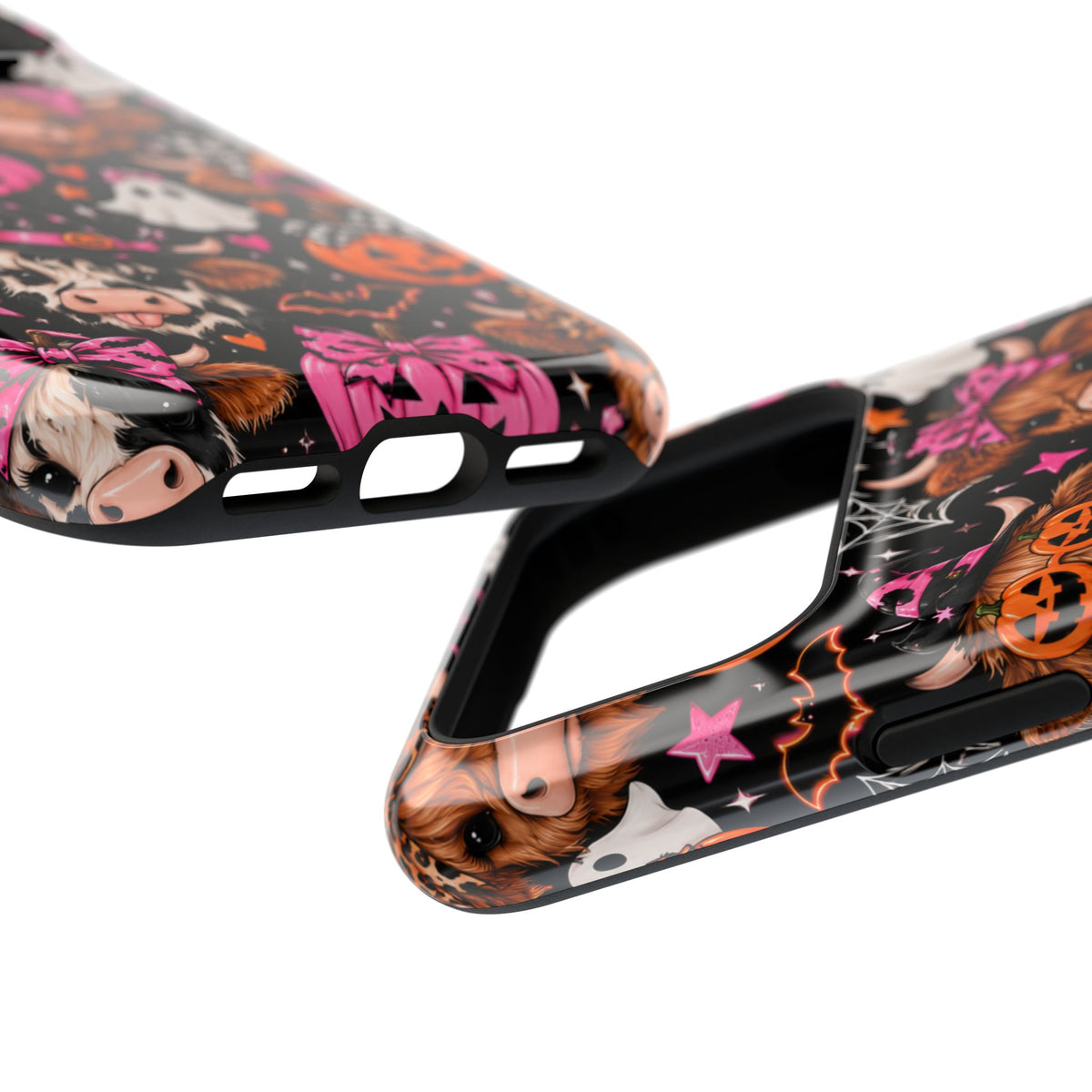 Halloween Cow Pattern Magnetic iPhone Case