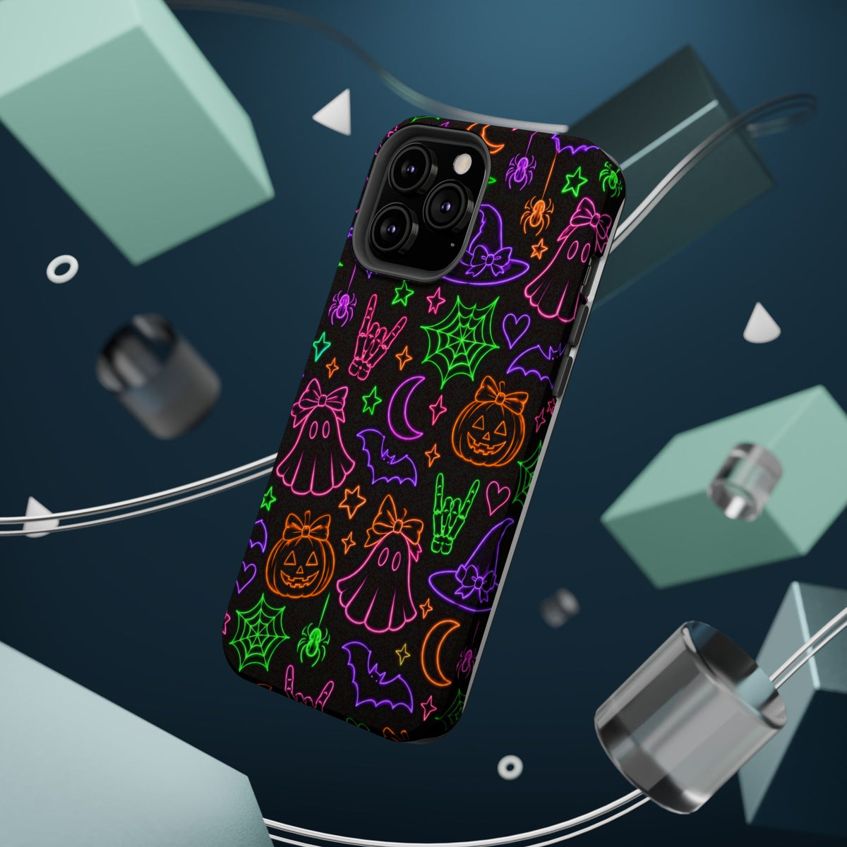 Neon Halloween Magnetic Phone Case