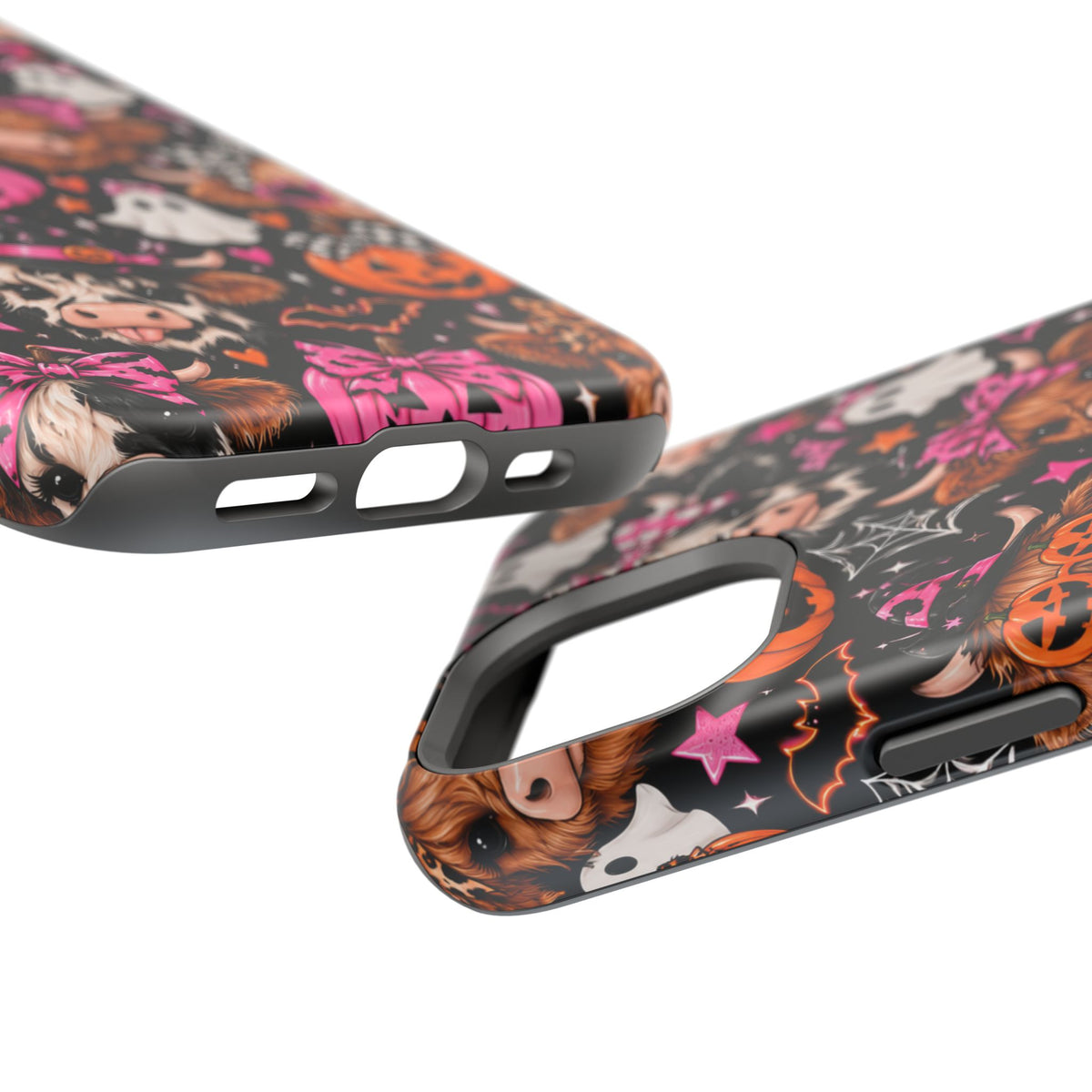 Halloween Cow Pattern Magnetic iPhone Case