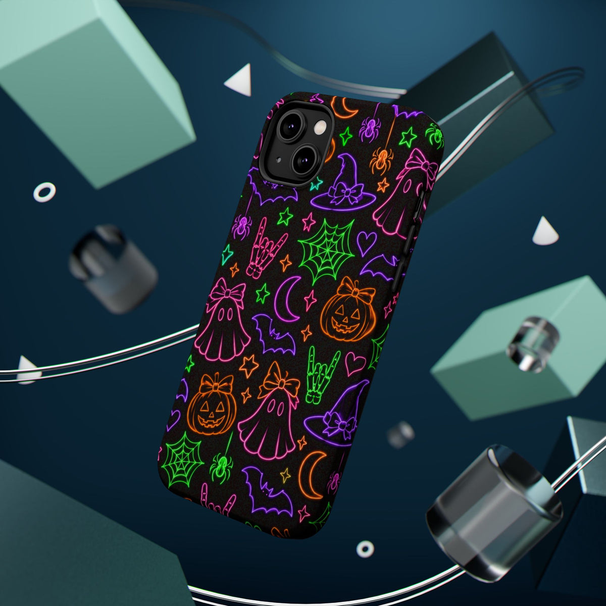 Neon Halloween Magnetic Phone Case
