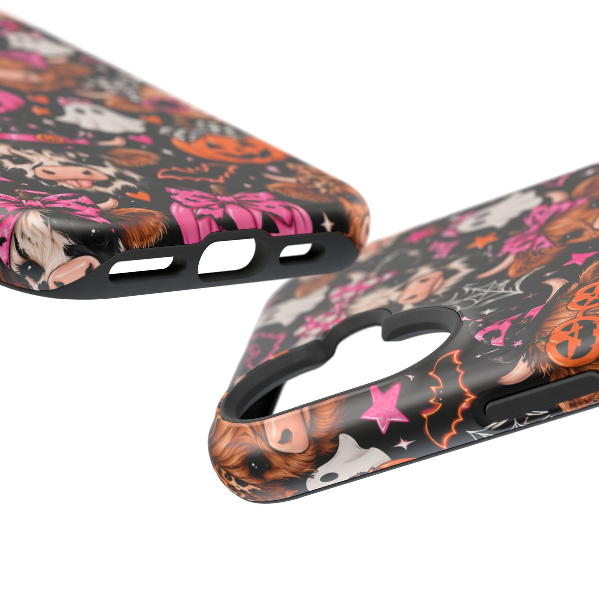 Halloween Cow Pattern Magnetic iPhone Case