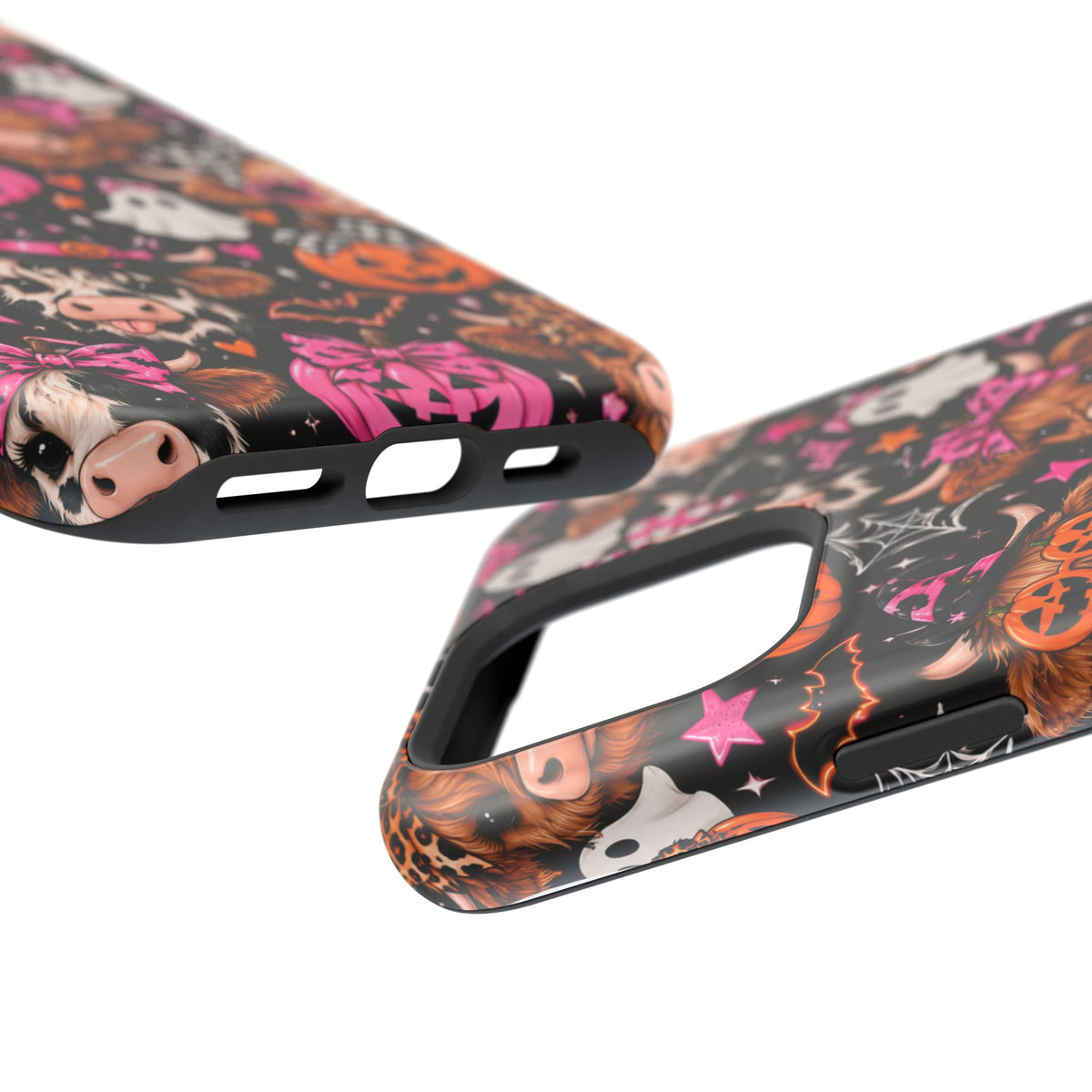 Halloween Cow Pattern Magnetic iPhone Case