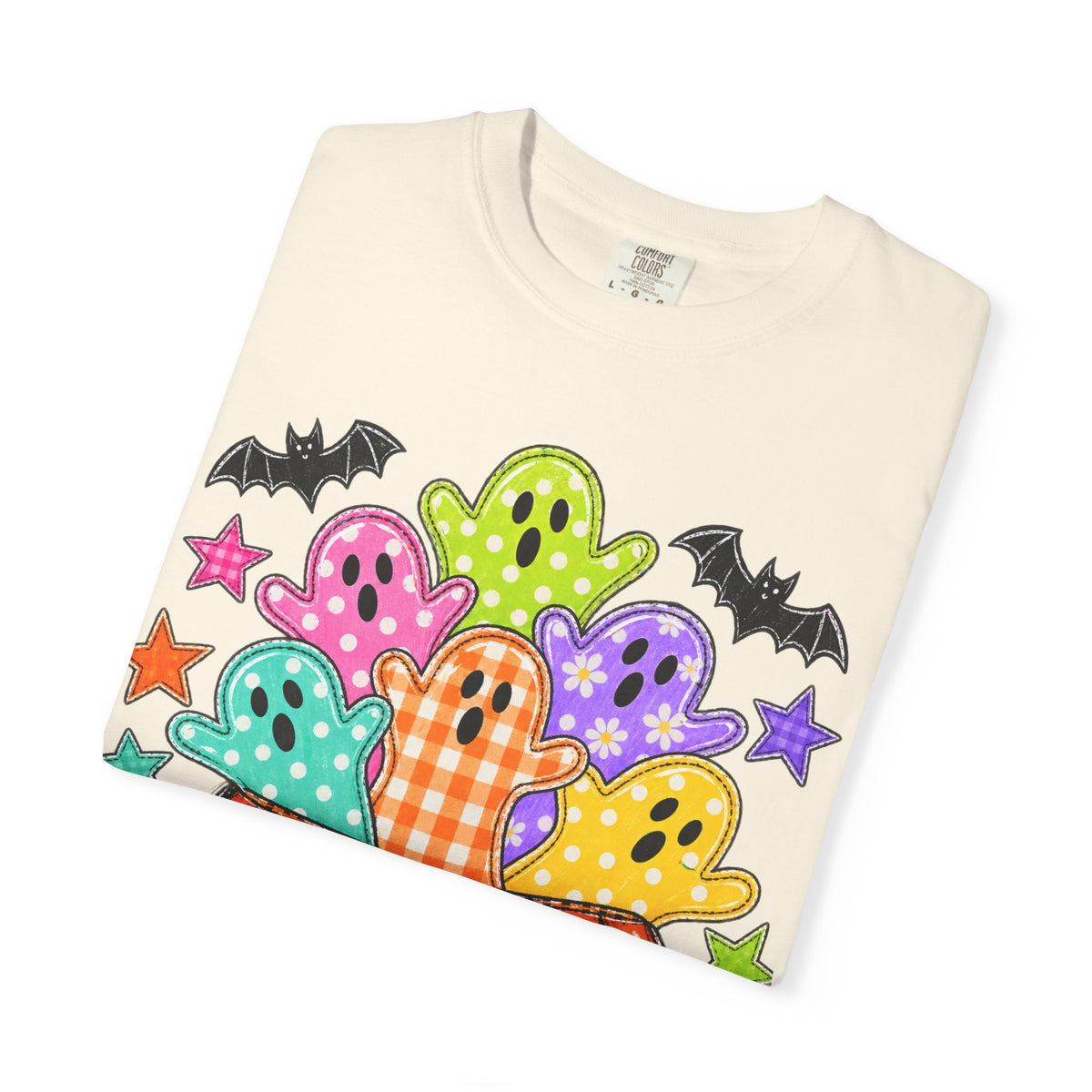 Halloween Pumpkin & Candy Ghosts T-Shirt