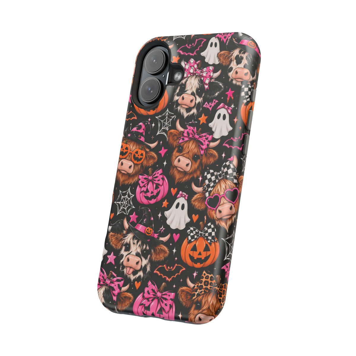 Halloween Cow Pattern Magnetic iPhone Case