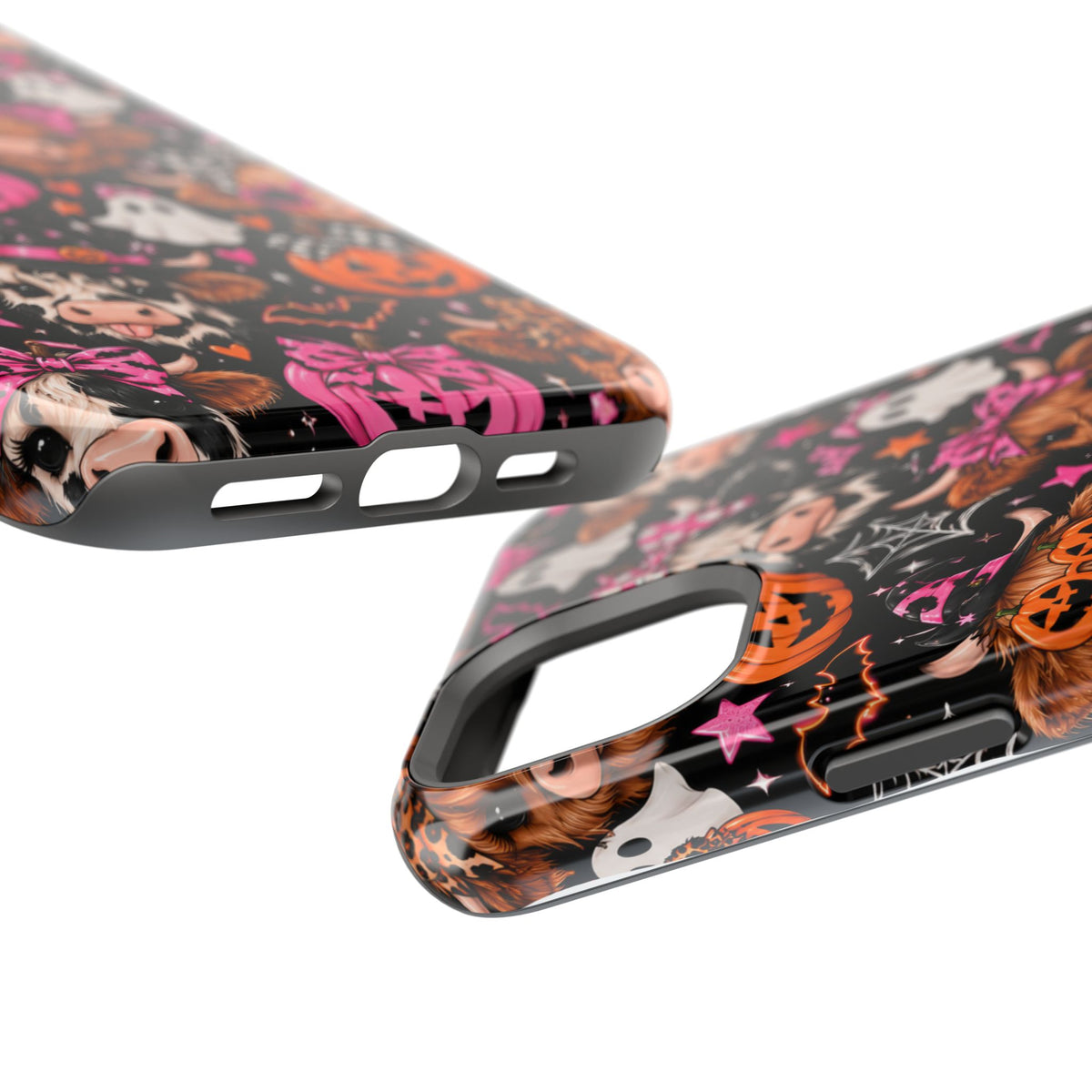 Halloween Cow Pattern Magnetic iPhone Case
