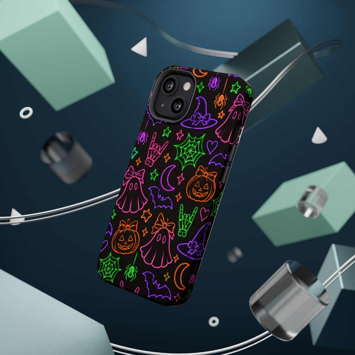 Neon Halloween Magnetic Phone Case