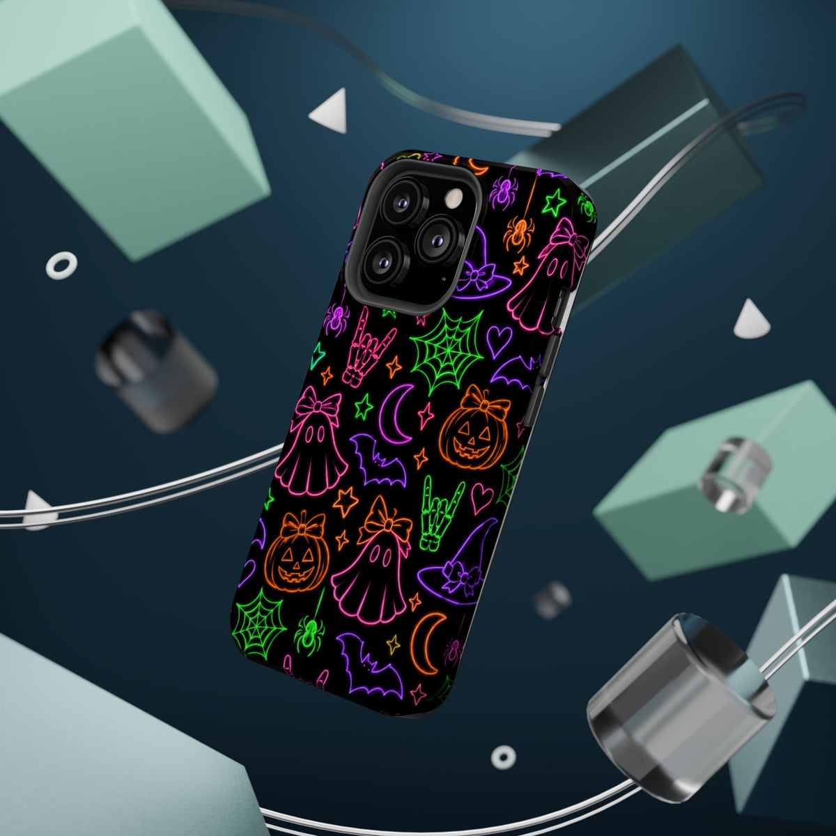 Neon Halloween Magnetic Phone Case