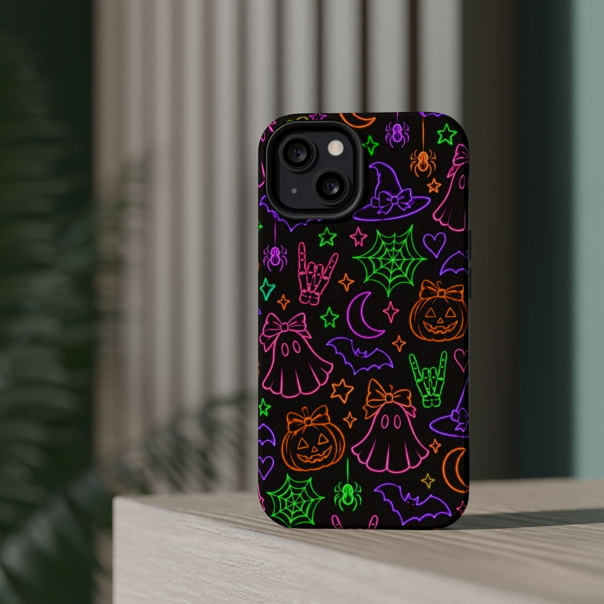 Neon Halloween Magnetic Phone Case