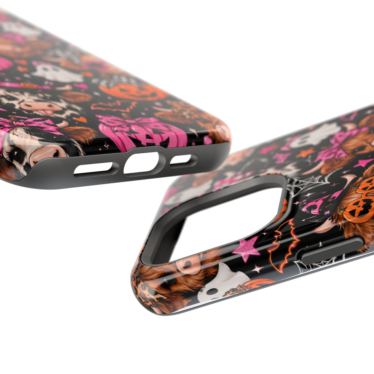 Halloween Cow Pattern Magnetic iPhone Case
