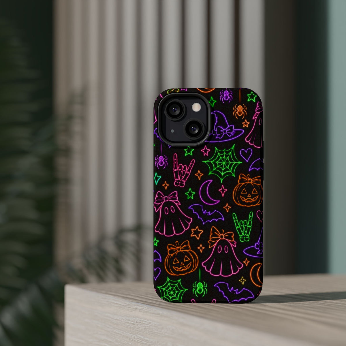 Neon Halloween Magnetic Phone Case
