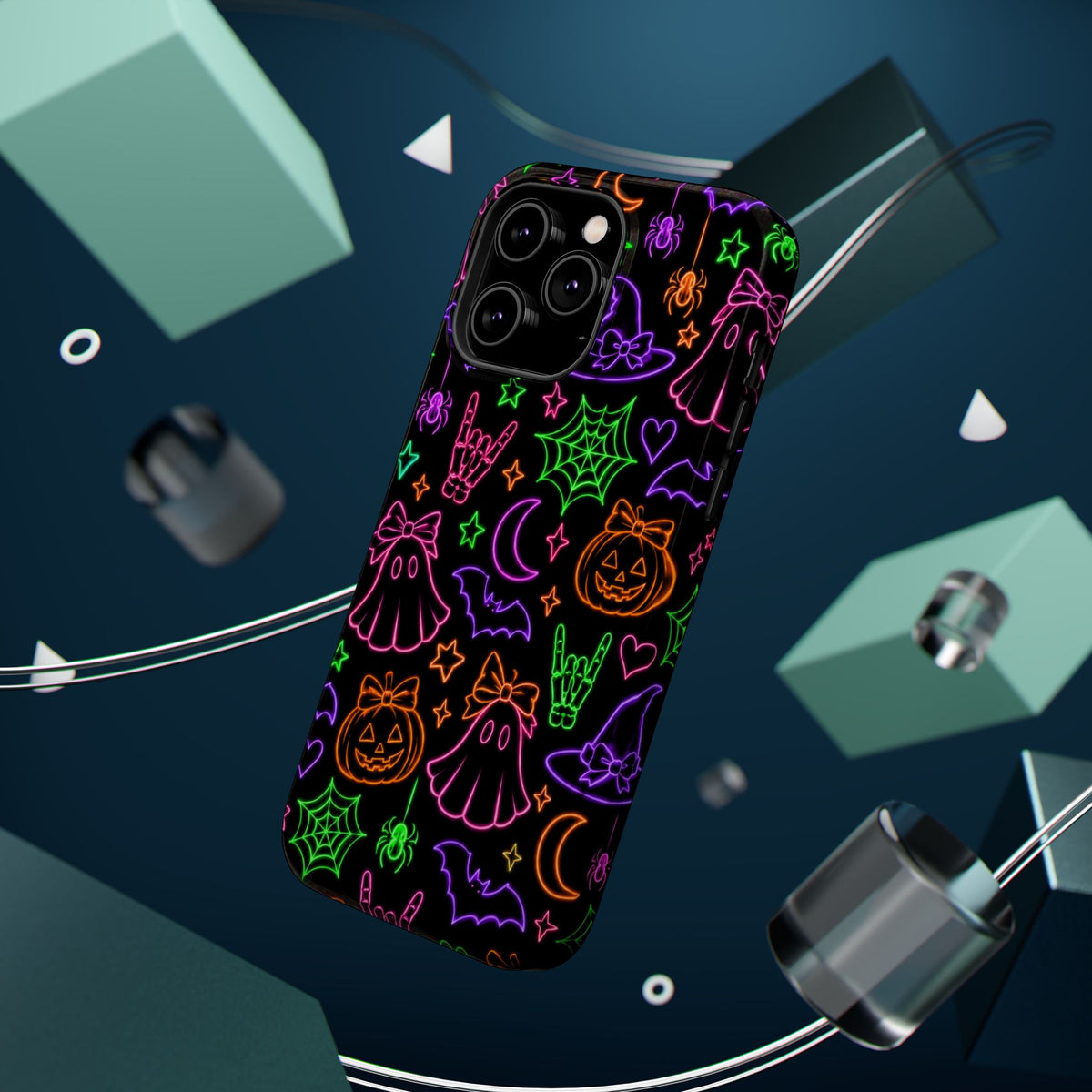Neon Halloween Magnetic Phone Case