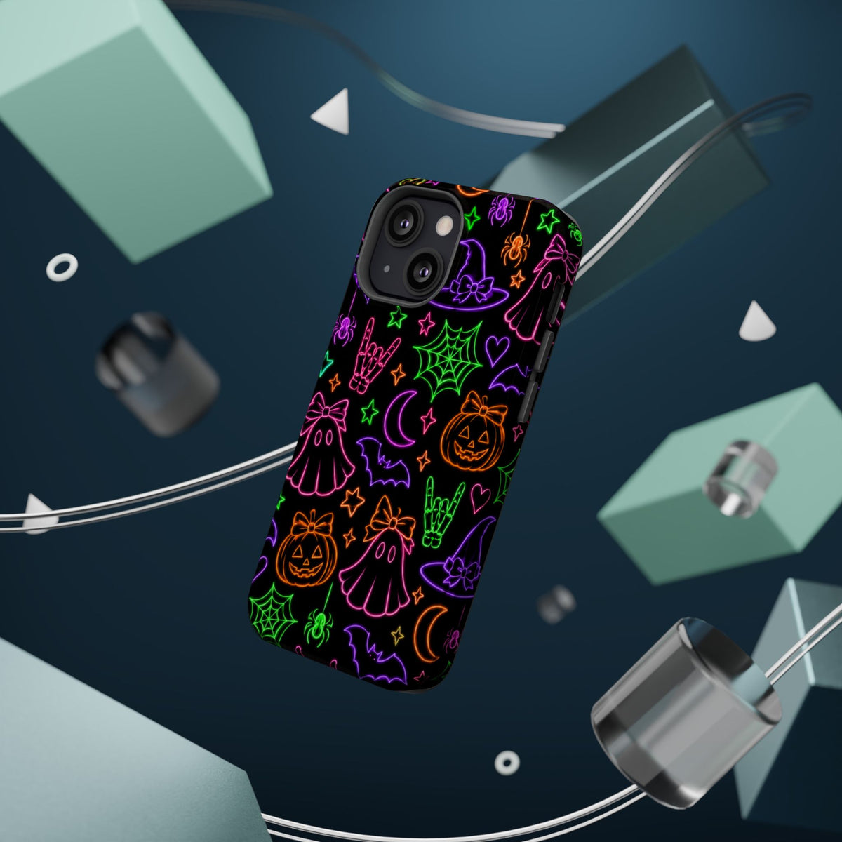 Neon Halloween Magnetic Phone Case