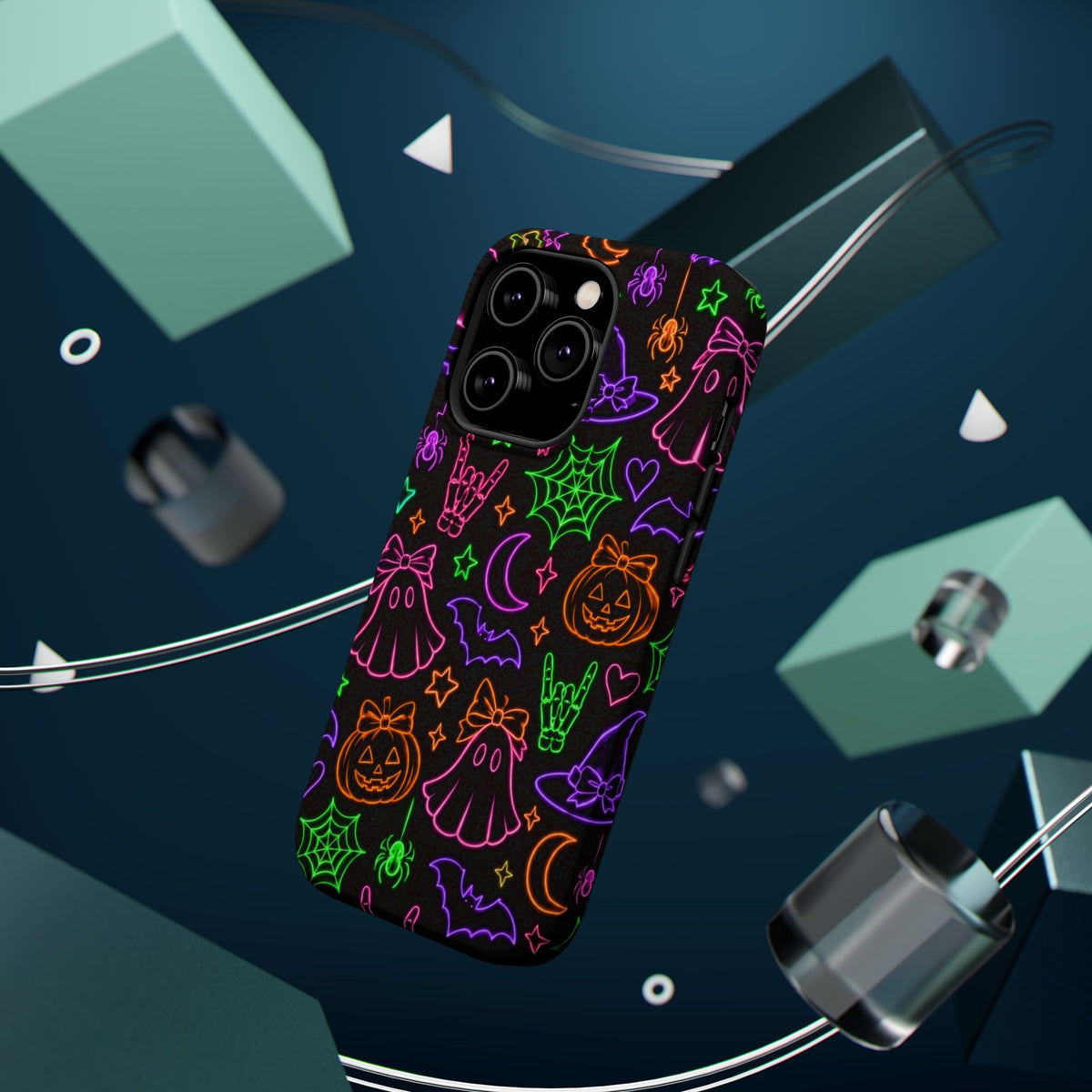 Neon Halloween Magnetic Phone Case