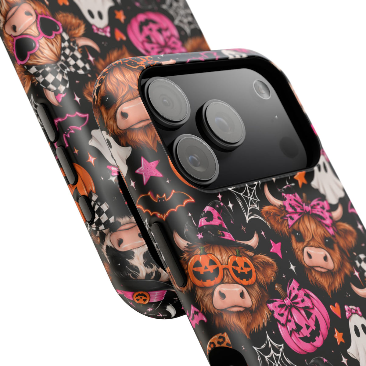 Halloween Cow Pattern Magnetic iPhone Case