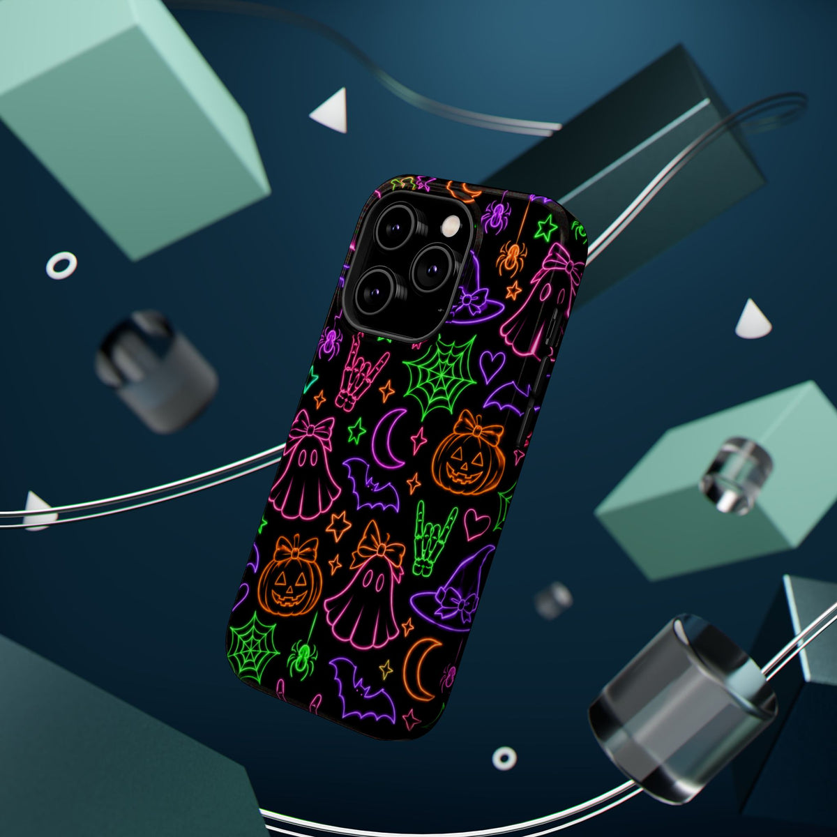 Neon Halloween Magnetic Phone Case