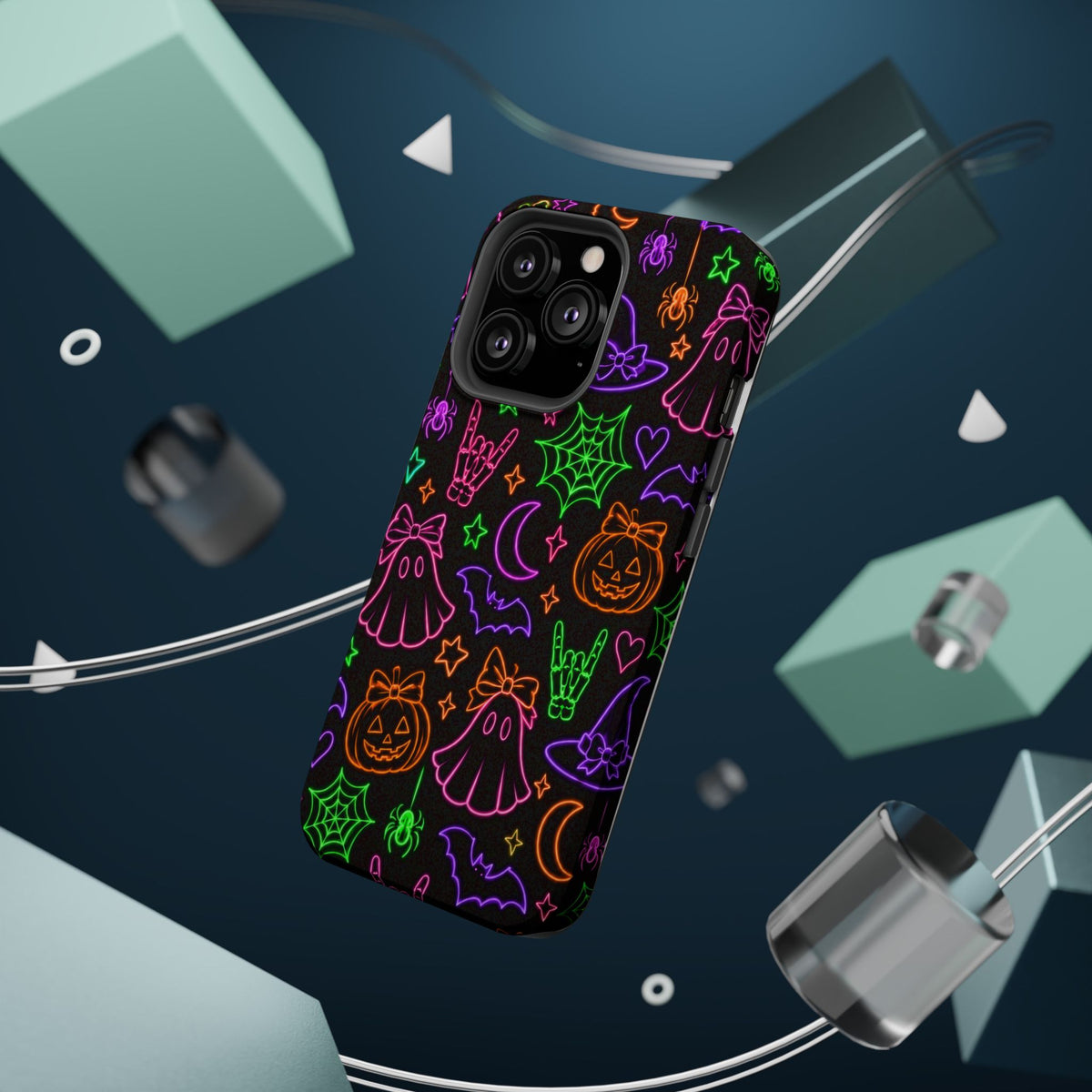 Neon Halloween Magnetic Phone Case
