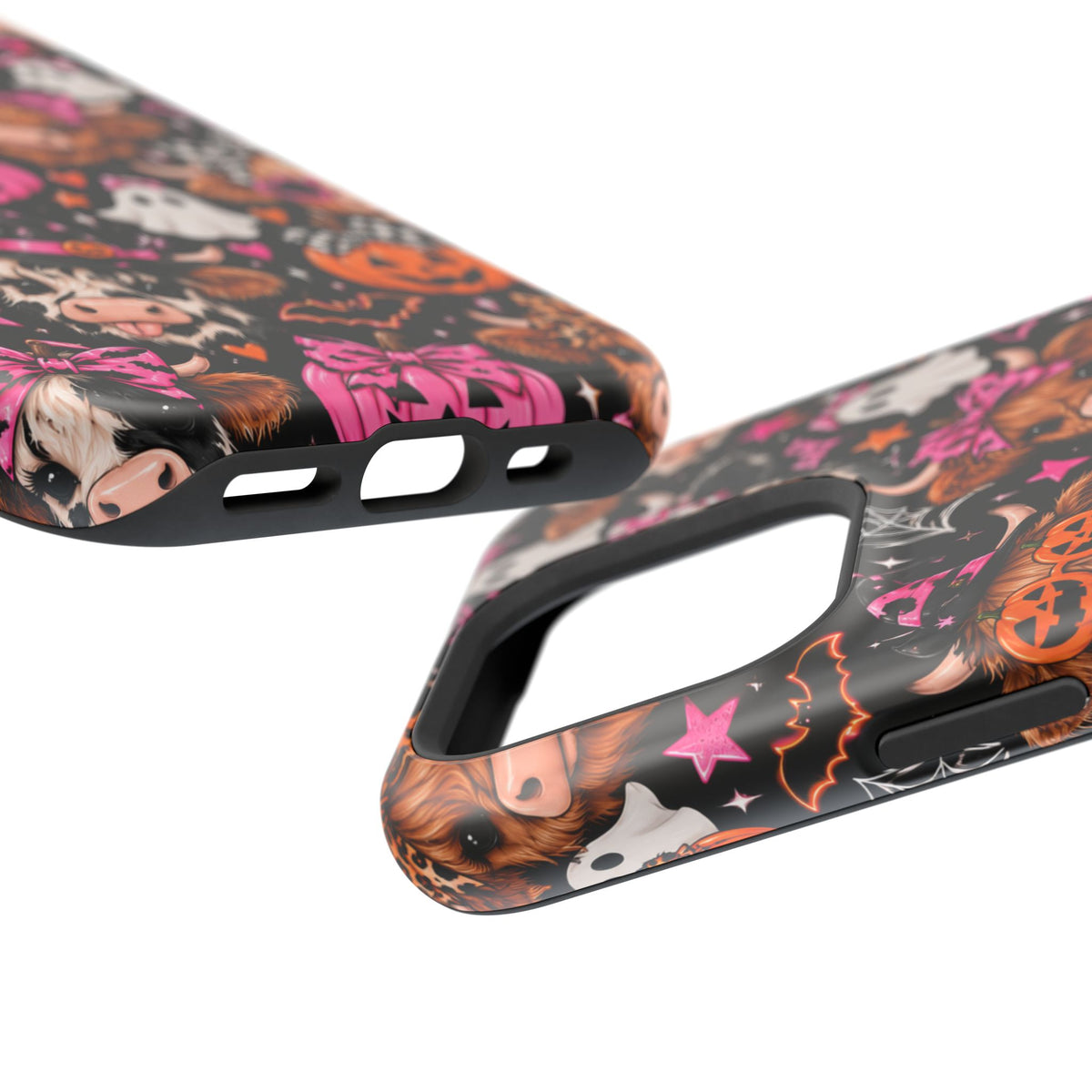 Halloween Cow Pattern Magnetic iPhone Case