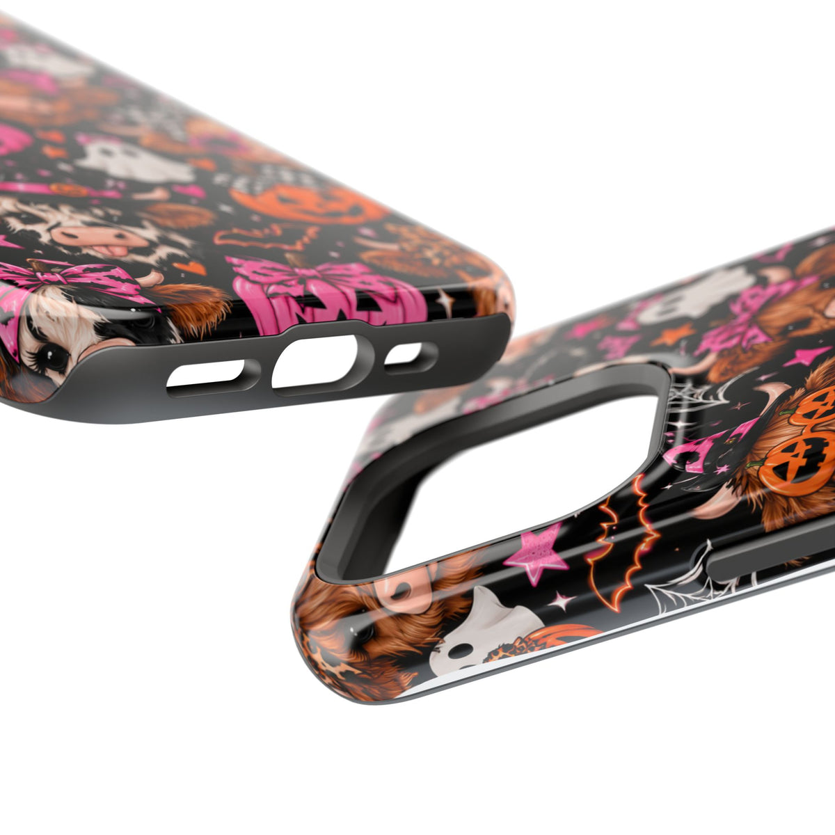 Halloween Cow Pattern Magnetic iPhone Case