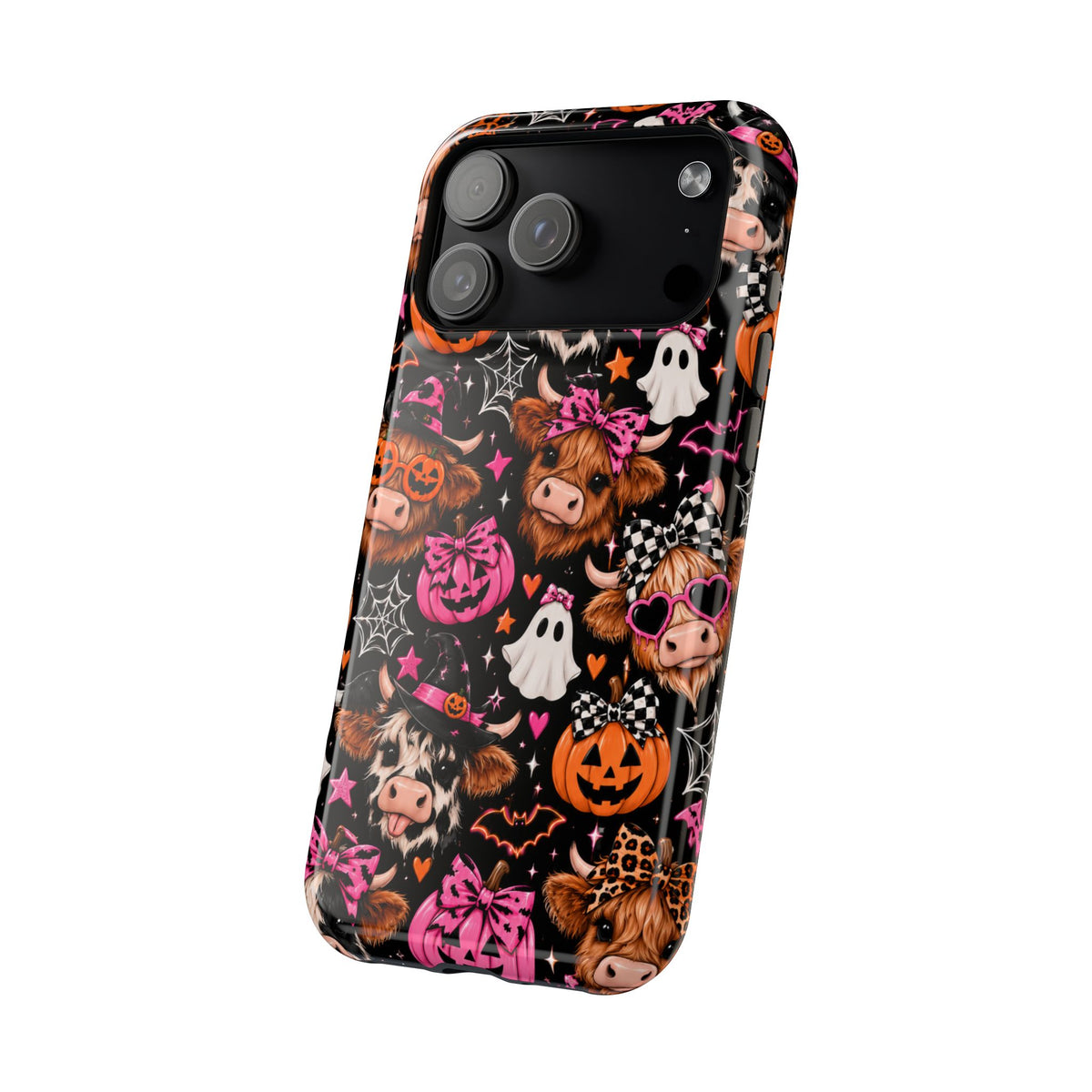 Halloween Cow Pattern Magnetic iPhone Case
