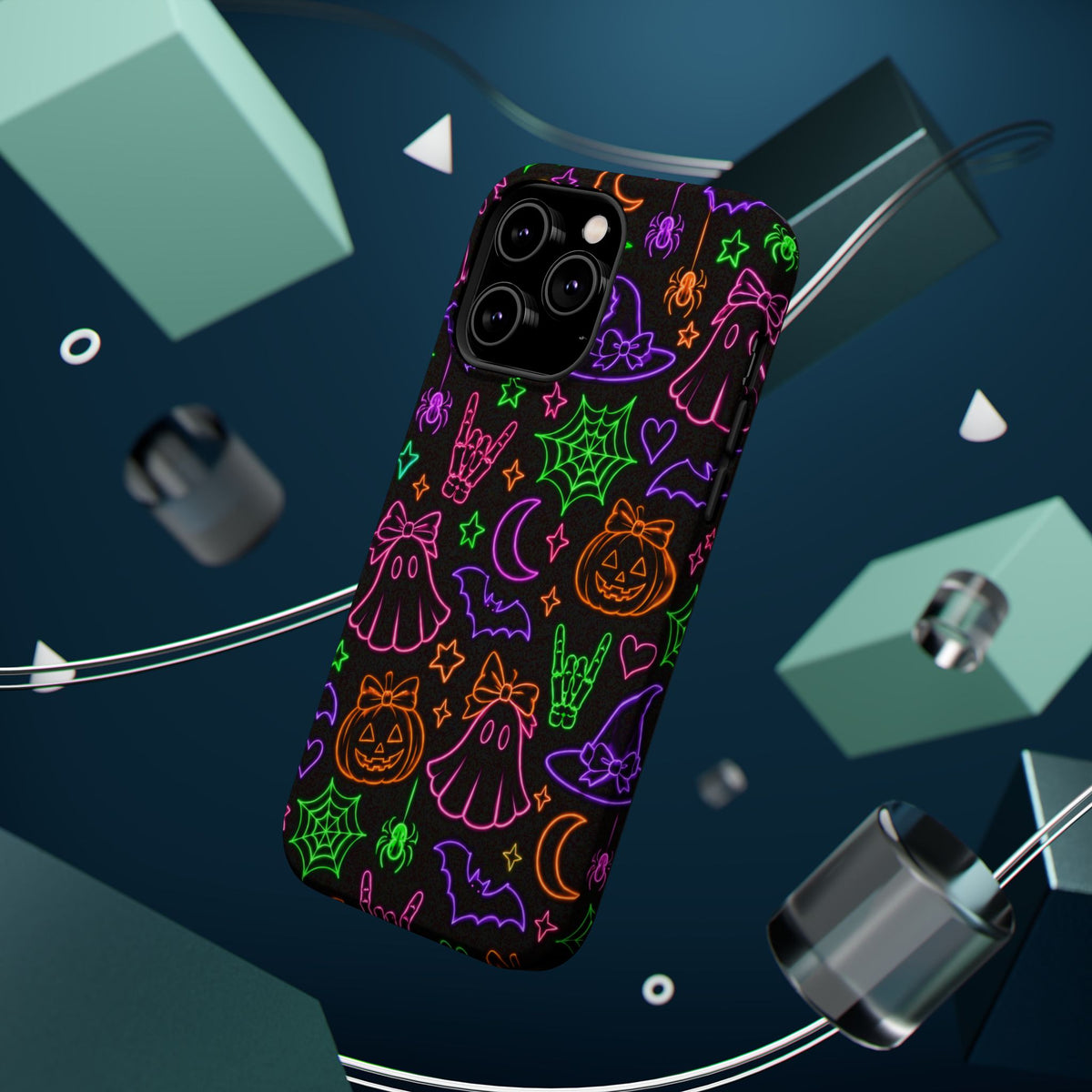 Neon Halloween Magnetic Phone Case