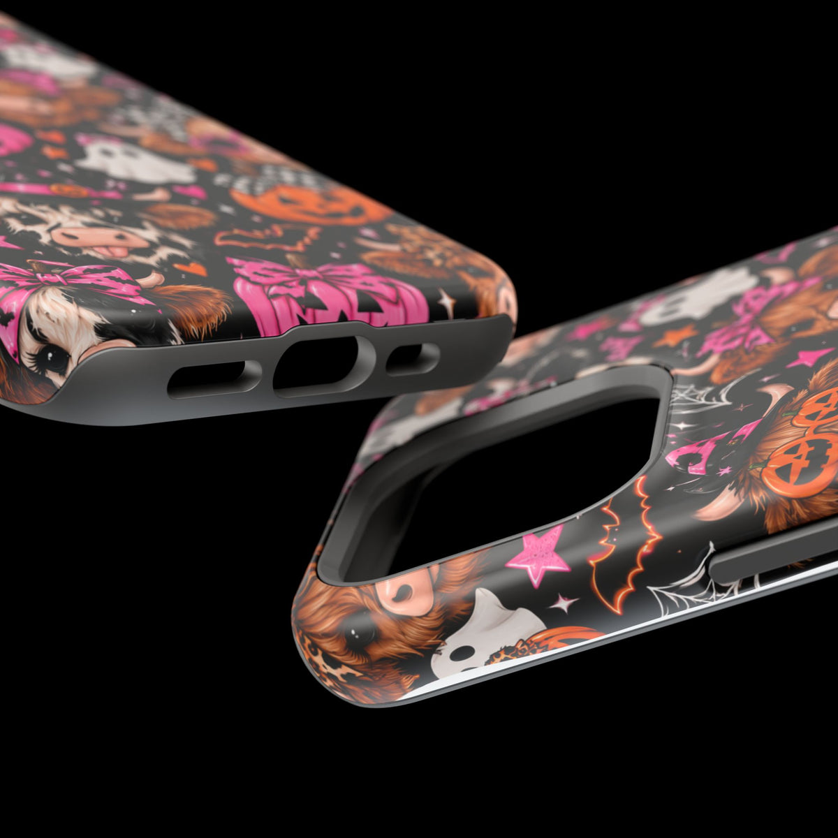 Halloween Cow Pattern Magnetic iPhone Case