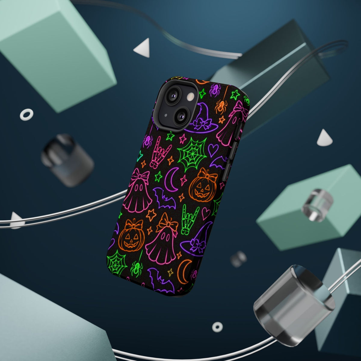 Neon Halloween Magnetic Phone Case