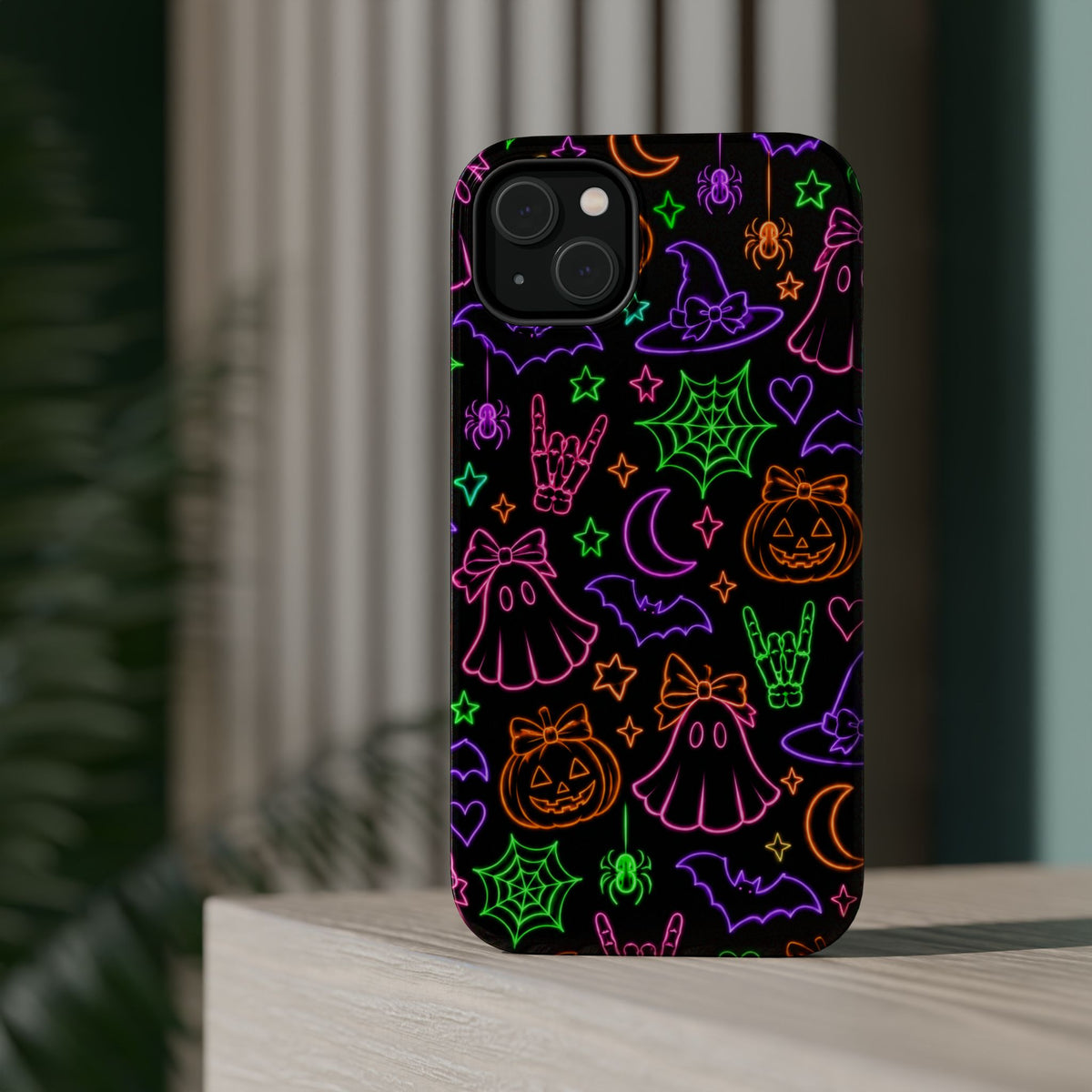 Neon Halloween Magnetic Phone Case