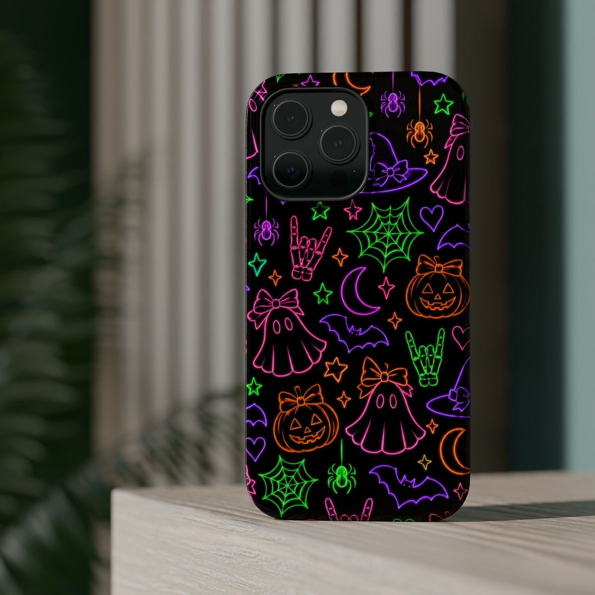 Neon Halloween Magnetic Phone Case