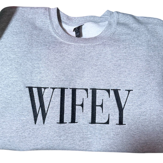 Gildan Wifey Crew Neck
