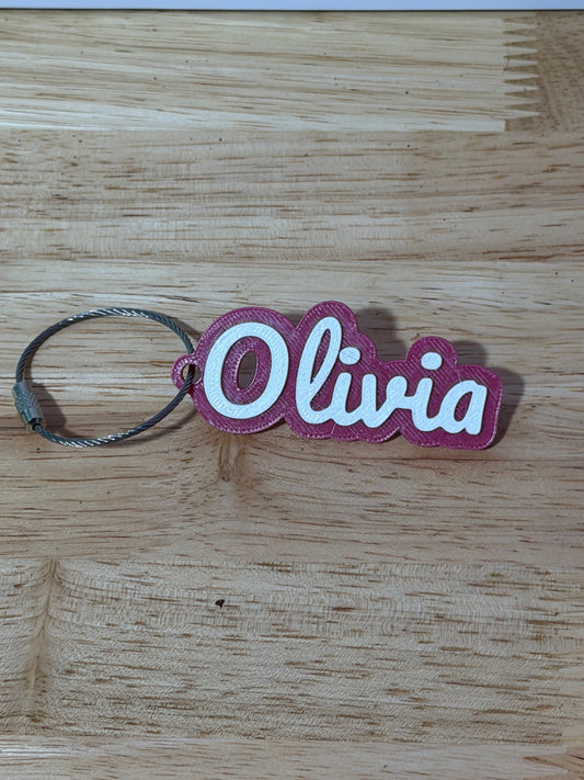 3D Printed Keychain