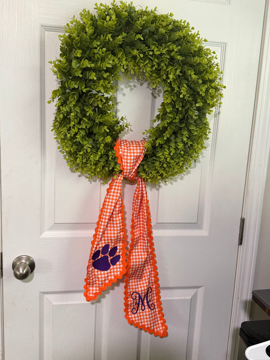 Tiger Wreath Sash