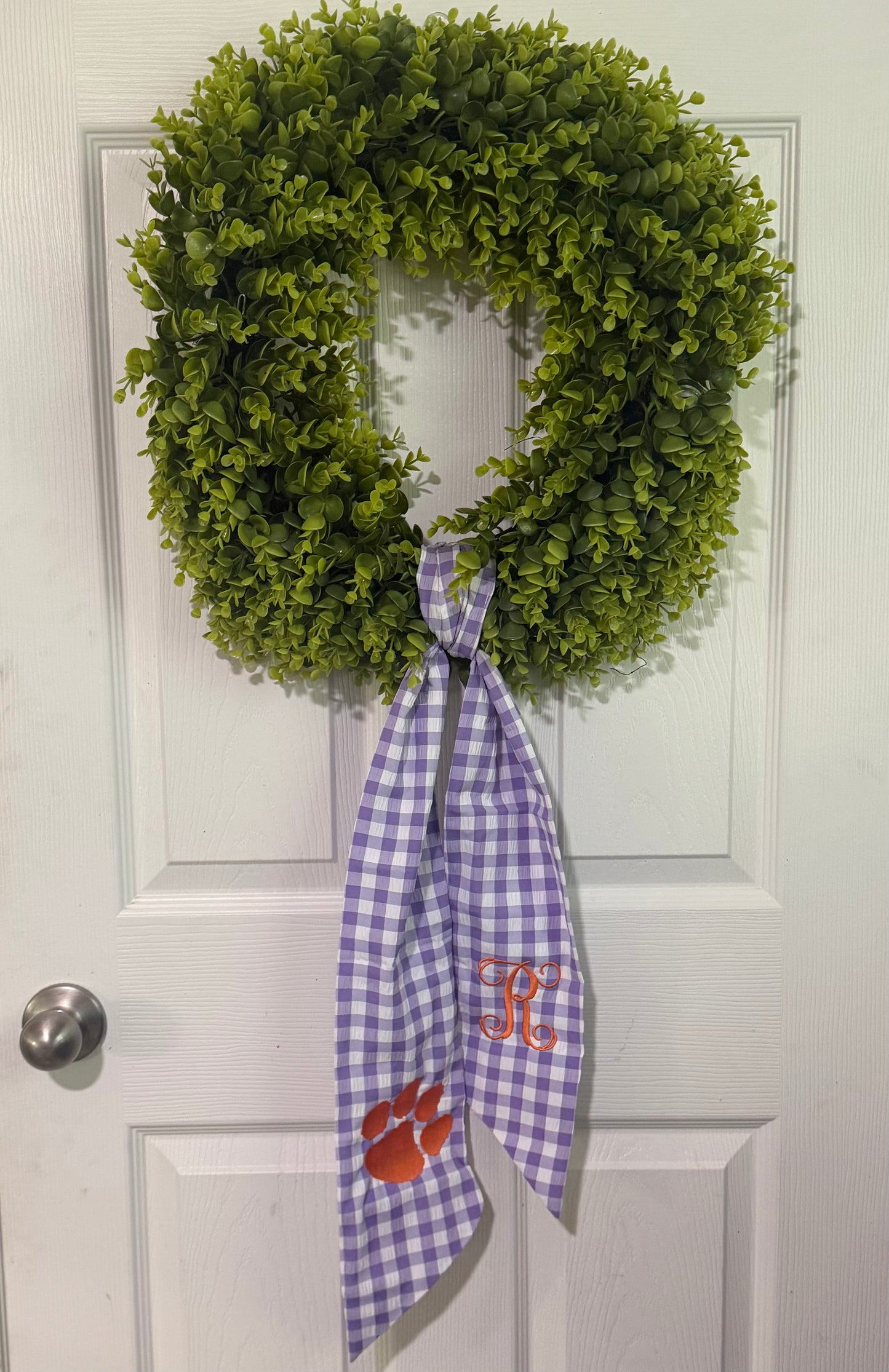 Tiger Wreath Sash