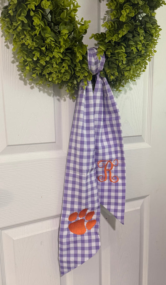 Tiger Wreath Sash